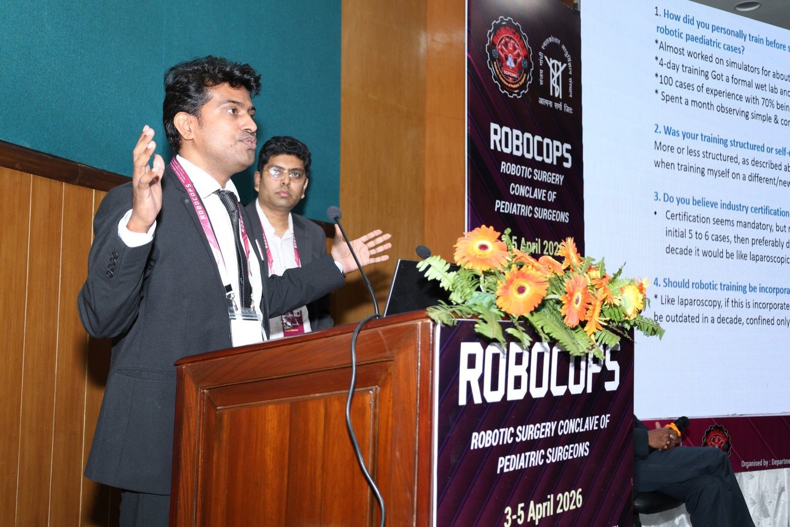 Dr Prabhu Karunakaran at ROBOCOPS 2026