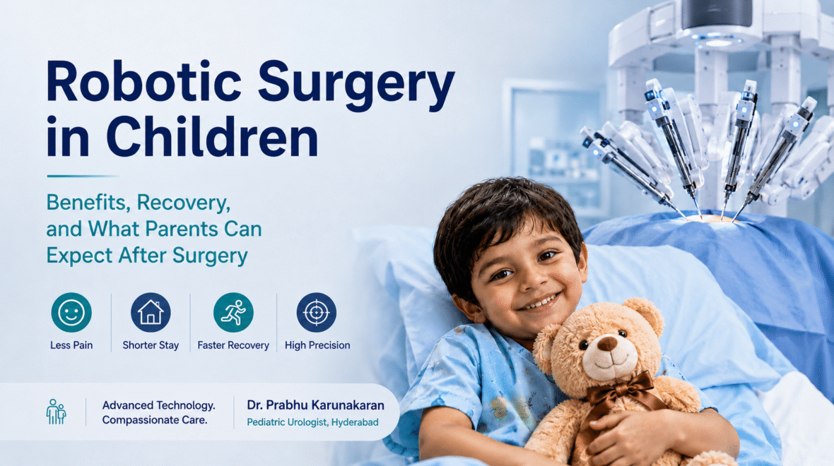 Robotic Surgery in Children: Is It Pain-Free? Understanding Recovery, Comfort and the Benefits of Pediatric Robotic Surgery